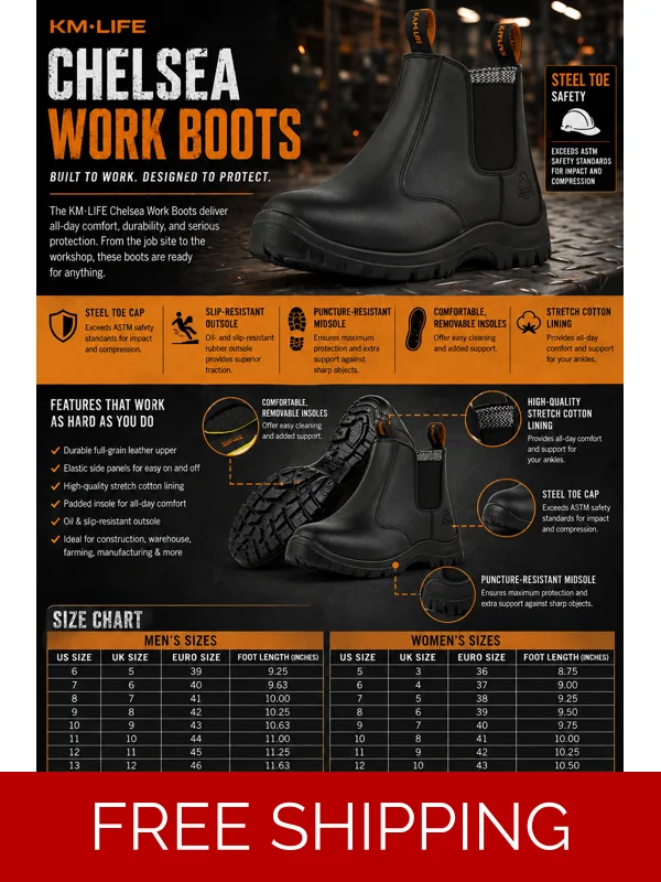 KMLITE Work Boots